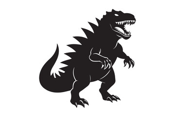 Dinosaurs  Silhouette vector illustration, Dinosaurs  Silhouette, Dinosaurs  Silhouette Bundle 