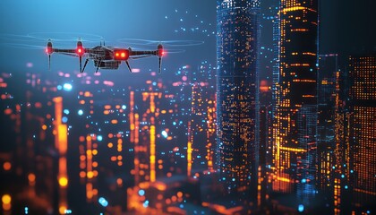 Digital ocean environment visualized in VR with a dynamic wireframe cargo ship.