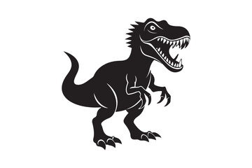 Dinosaurs  Silhouette vector illustration, Dinosaurs  Silhouette, Dinosaurs  Silhouette Bundle 