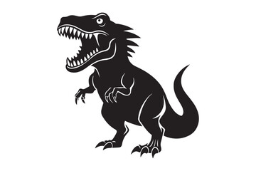 Dinosaurs  Silhouette vector illustration, Dinosaurs  Silhouette, Dinosaurs  Silhouette Bundle 