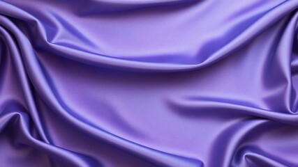Obraz premium Flowing silk fabric in rich shades of blue and purple creating elegant wavy folds, rich, cloth, wavy