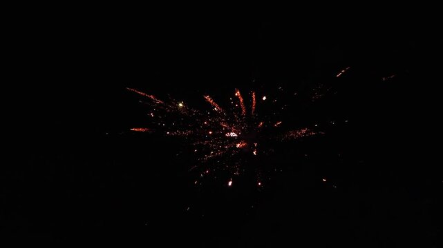 fireworks in the sky