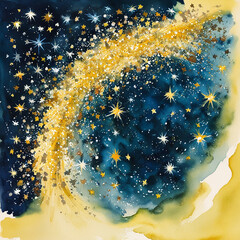 background with stars