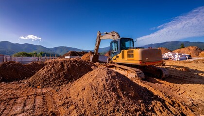 The versatility of powerful excavators suits various tasks.  