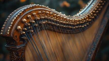 Harp Close Up