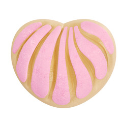 3D Concha Bread Mexican Sweet Pastry Design