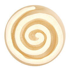 3D Concha Bread Mexican Sweet Pastry Design