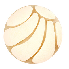 3D Concha Bread Mexican Sweet Pastry Design