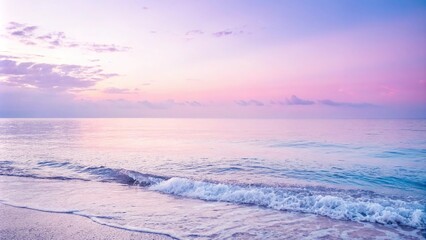 Obraz premium Soft focus gradient background with pastel tones of purple pink blue, subtle colors, bohemian aesthetic, dreamy atmosphere, art style