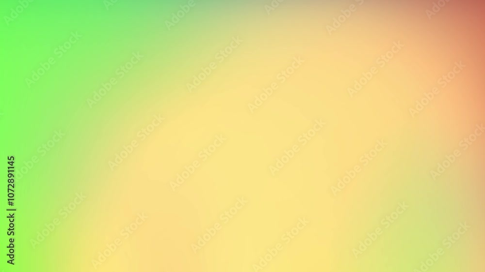 Poster abstract vibrant gradient with smooth green-yellow transitions. soft gradient blend of yellow to gre