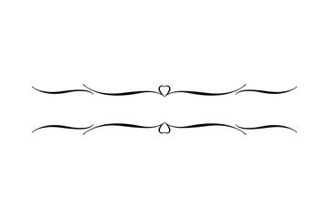 curved lines and love