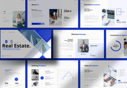 Real Estate Presentation Template