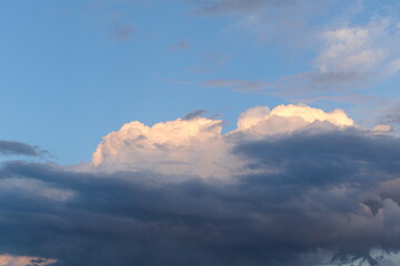 clouds in the sky