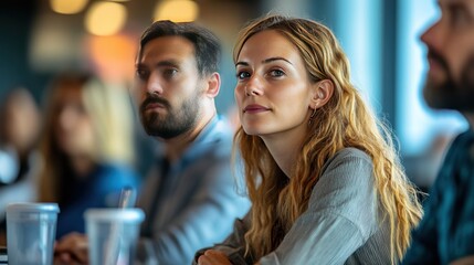 Participants taking notes during a sales training workshop focused on mastering objections and overcoming challenges in the sales process attentive learning atmosphere