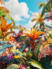 Flowers in the Grass
