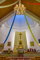 Wnętrze kościoła w Gródku nad Dunajcem. © Jacek