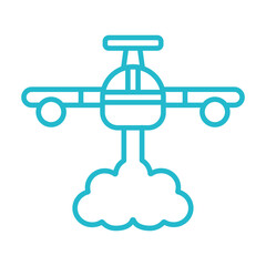Firefighter Plane Icon