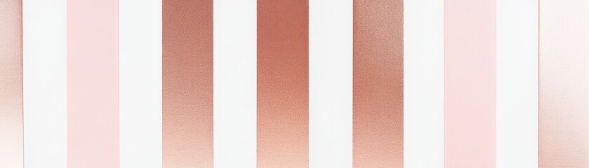 Fototapeta premium Abstract Background with Vertical Stripes of White, Pink, and Rose Gold