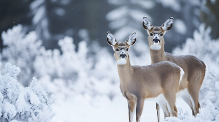 Studying the adaptation strategies of wildlife to winter climate changes.