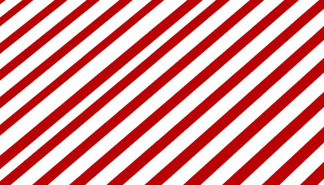 Red and white diagonal stripes Christmas candy cane pattern