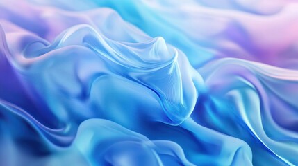 Obraz premium Elegant Blue Gradient Background with Soft Blur and Subtle Effects