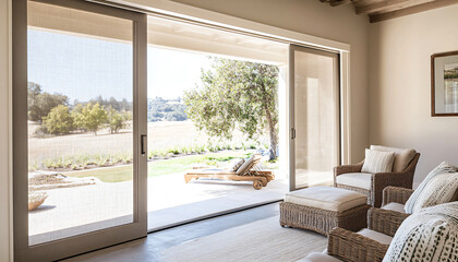 Fototapeta premium Fresh minimalist interior design ideas, each one unique