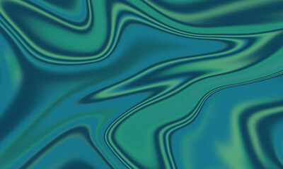 Cool tones of teal and blue flow together in a mesmerizing, abstract wave pattern. backdrop banner poster card wallpaper website header design.