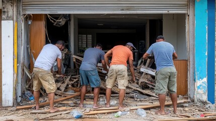 Community Efforts in Local Business Repair