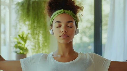 Calming Pastel Wellness Scene with Soft Hues and Tranquil Elements for Serene Relaxation and Mindfulness