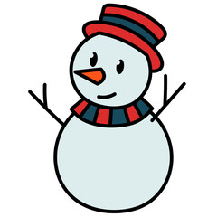 Snowman Illustration