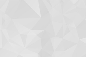 White Polygonal Mosaic Background, Low Poly Style, Vector illustration, Business Design Templates