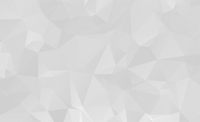 Fototapeta premium White Polygonal Mosaic Background, Low Poly Style, Vector illustration, Business Design Templates
