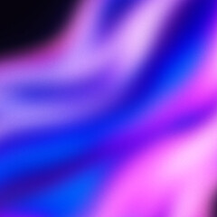 Noisy gritty blue and pink liquid gradient background