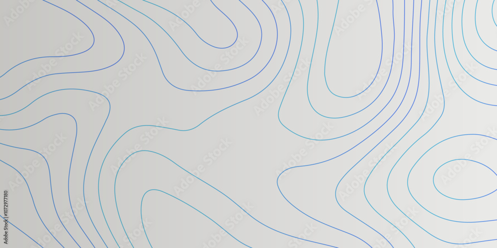 Poster abstract design with seamless pattern with lines topographic map. geographic mountain relief. retro 