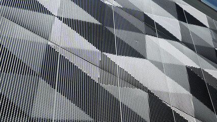 perforated metal panel stainless steel facade material