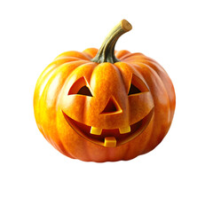 A collection of carved pumpkins and tools for Halloween decoration