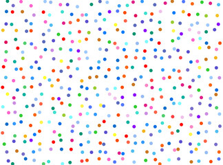 Festive background of colorful PDF transparent background confetti
