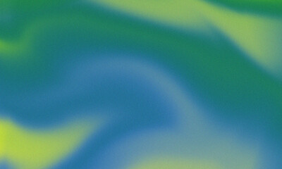 Vibrant Blue and Green Gradient Background with Subtle Noise Texture.
