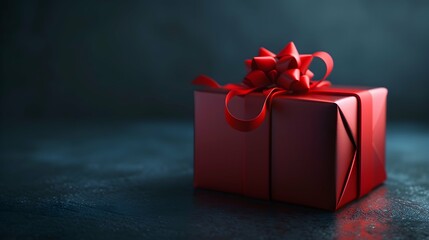 christmas and new year background - gift boxes and pine cones and branches on the background of bokeh garlands