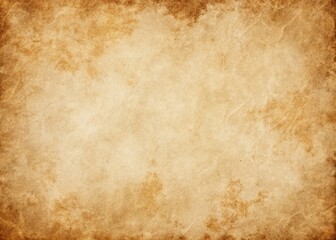 Obraz premium Abstract Brown and Cream Vintage Grunge Background Texture with Parchment Paper Elements for Documentary Photography