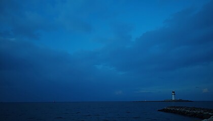 Obraz premium Lighthouse Twilight