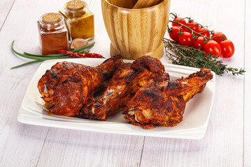 Indian tandoori turkey shoulder wing