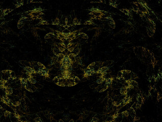 Imaginatory fractal abstract background Image