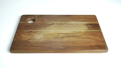 cutting board isolated on white background