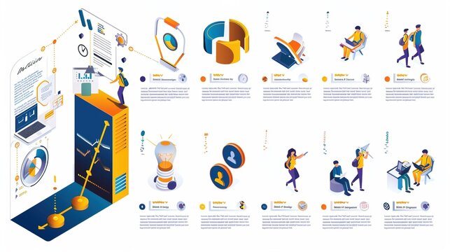 Timeline Infographics Design