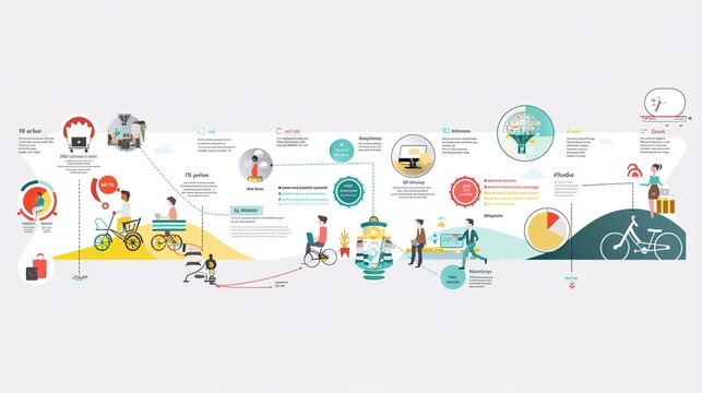 Timeline Infographics Design