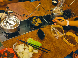 Barbeque and Shabu shabu