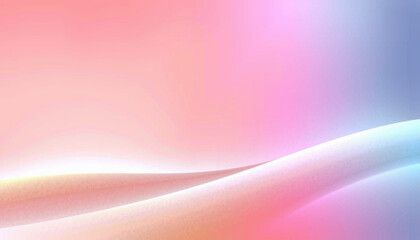 Obraz premium smooth gradient background featuring vibrant pink and soft blue hues, creating calming and serene atmosphere. Ideal for various design projects