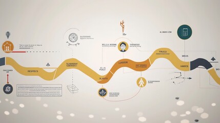 Timeline Infographics Design