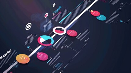 Timeline Infographics Design